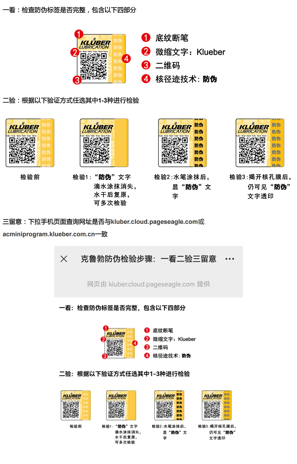 克鲁勃防伪检验步骤：一看二验三留意.jpg